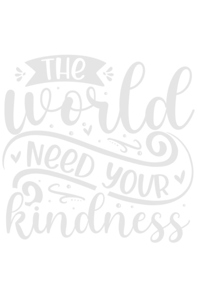 StoryGift Romania Sticker Exterior cu textul "The world need your kindness" -...