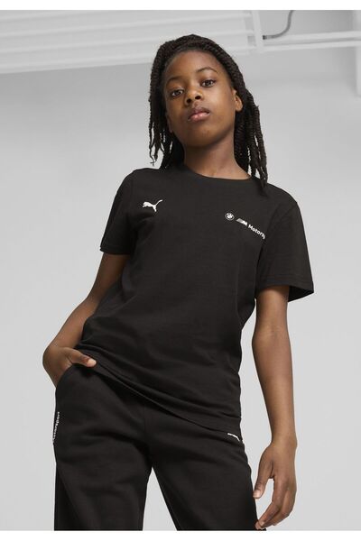 Puma Μπλουζάκι BMW M Motorsport ESS+ με λογότυπο για νέους