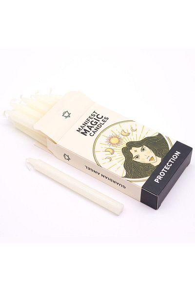 Co Esoteric Magic Candles 12bc - With Messages For Energy Release / 90 minutes / Different Colors