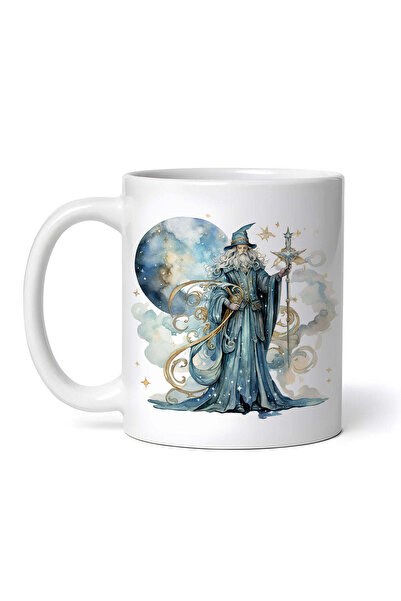 OEM Cană albă personalizată, Vrăjitorul Collin, INOVATIX®. 330ml