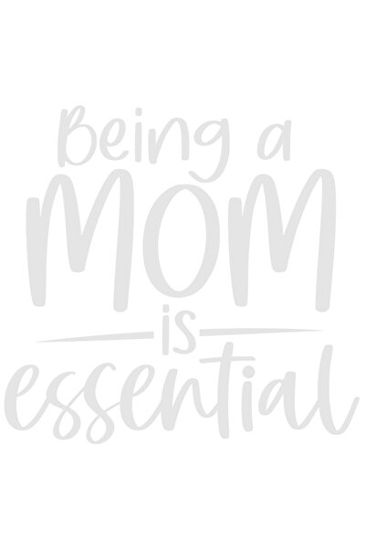 StoryGift Romania Sticker Autocolant 70CM Exterior cu textul "Being a mom is ...
