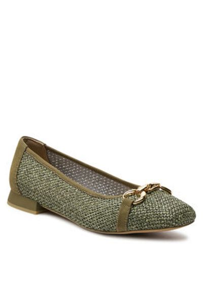 Caprice women's ballerinas 9-22503-42 green
