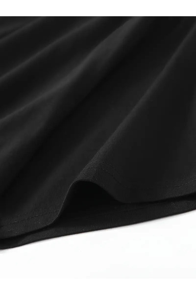 süper tekstil Newon Plus Size Graphic Printed Oversize Βαμβακερό μπλουζάκι μπλουζάκι για όλες τις εποχές