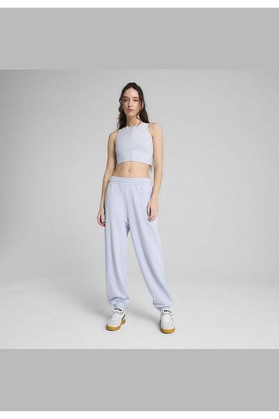 Puma Základní kousky šatníku Ženský žebrovaný crop top