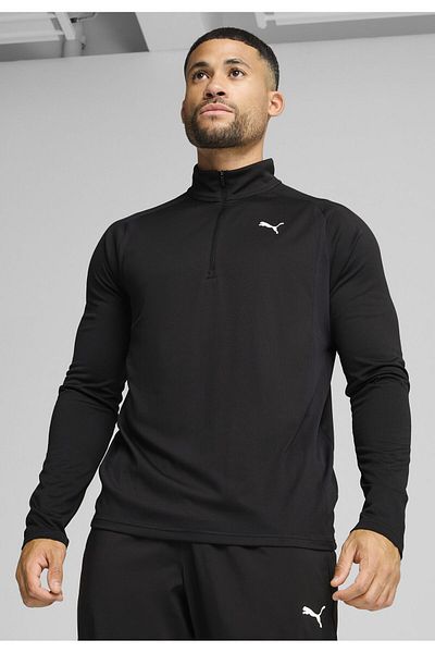 Puma Tad Tech Fabric Mix 1/4 Zip Men
