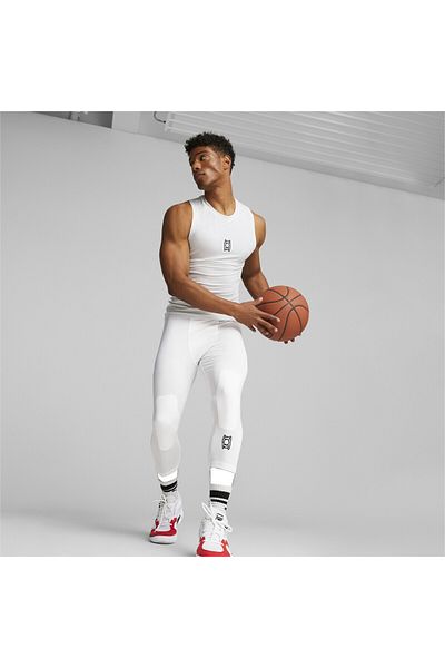 Puma Ανδρικό αμάνικο μπλουζάκι μπάσκετ Hoops Team