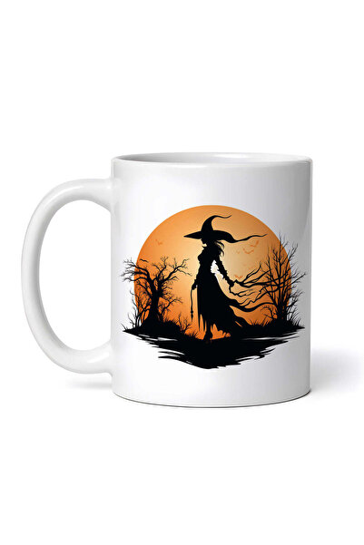 OEM Εξατομικευμένη λευκή κούπα, Witch in Love, INOVATIX®. 330ml