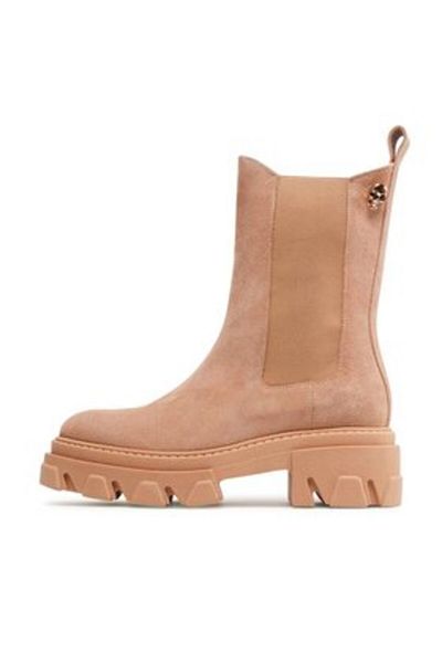 Carinii Ghete Chelsea pentru femei B8465 naturale