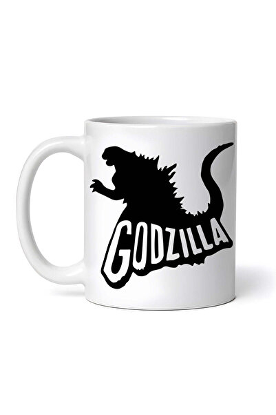 OEM Cană albă personalizată, Regele Monștrilor Godzilla, INOVATIX®. 330 ml