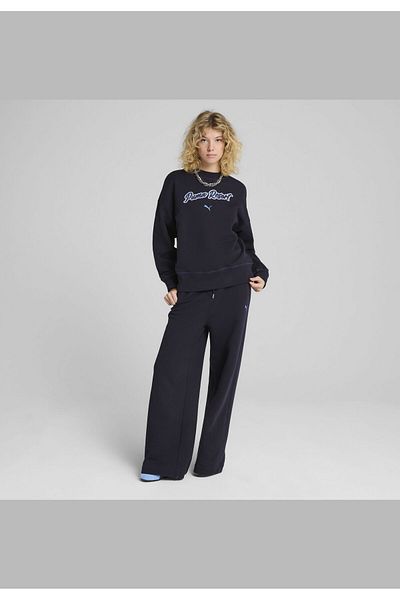 Puma Dámské oversized crew tričko PREMIUM ESS s grafikou
