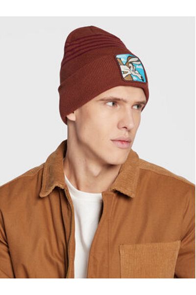 Capslab men's hat CL/LOO5/1/BON brown