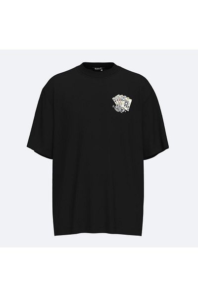 Shout Oversize Poker Straight Unisex T-Shirt