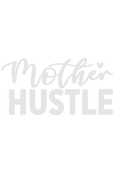StoryGift Romania Sticker Autocolant 30CM Exterior cu textul in limba engleza "Mother hustle" - mama smechera ,