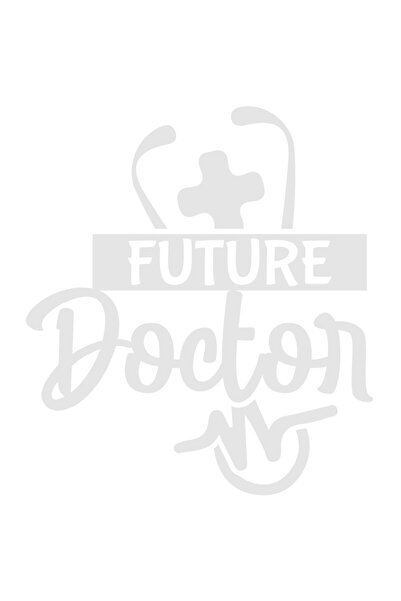 StoryGift Romania Sticker Autocolant 30CM Exterior cu textul in limba engleza "Future doctor" - viitor doctor me