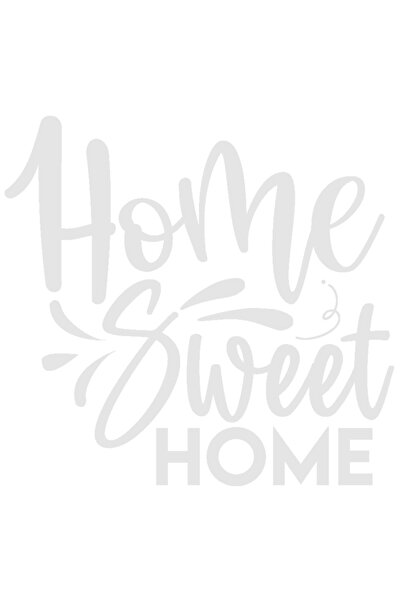 StoryGift Romania Sticker Autocolant 70CM Exterior cu textul "Home, sweet hom...