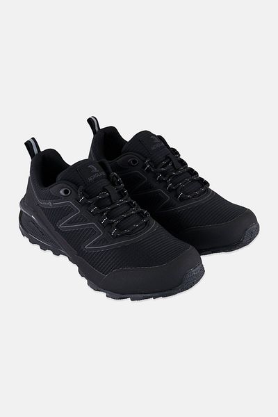 Nordland Men Lace Up Hiking Shoes, Black