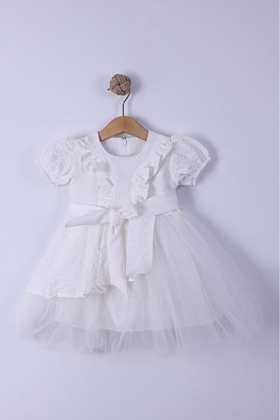 Zey Baby Girl Birthday Party Girl Dress with Tutu Skirt