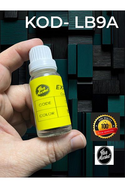 Flea Market (Kod- Lb9A - White) - Professional Touch up Paint - Automobile Stone Mark & Scratch Remover