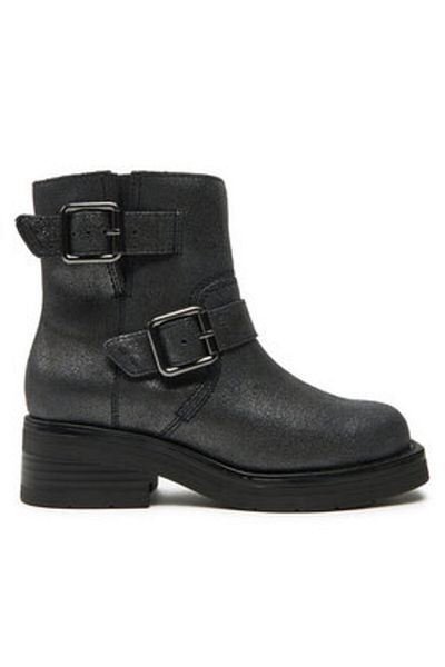 CLARKS women's ankle boots 26178889 silver