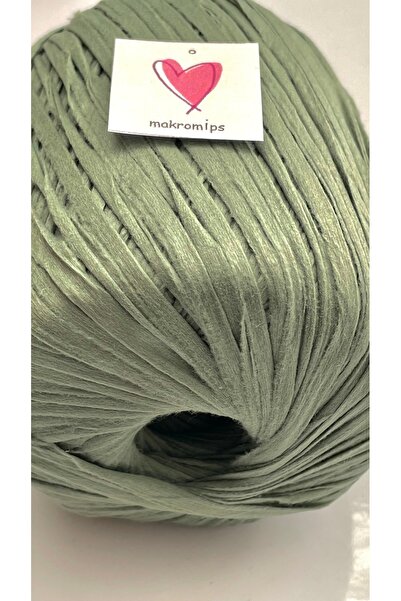 Makromİps PREMİUM MİX SOFT RAFFİA İP 50 gr 65 m YUMUŞAK DOĞAL RAFYA ÇANTA İPİ KAĞIT İP EL ÖRGÜ HOBİ