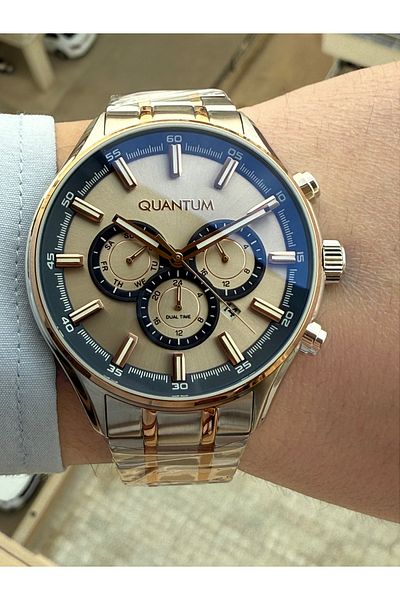 Quantum Original Guaranteed 10 Atm Waterproof Men's Wristwatch