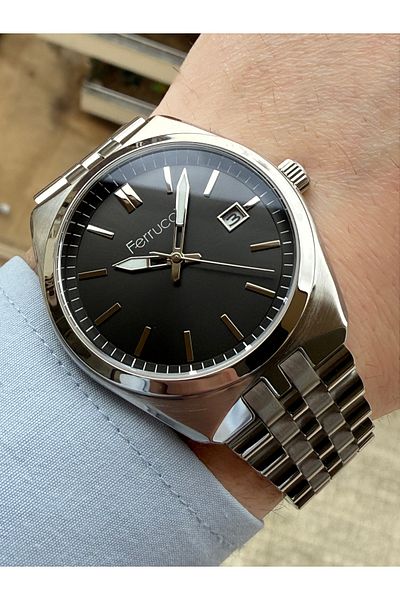 Ferrucci Steel Cord Waterproof Men's Wristwatch