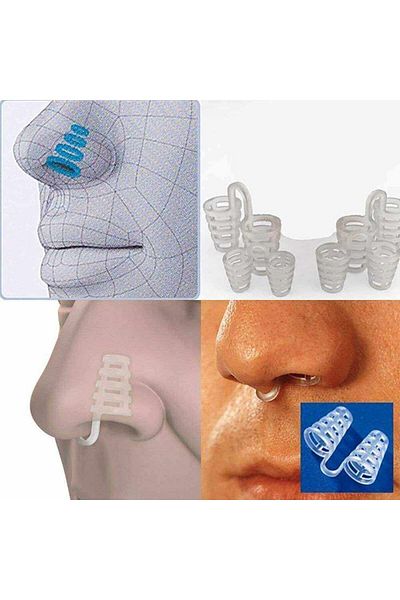 Nordmende Comfortable Breathing Nose Apparatus to Help Prevent Snoring 4 Pieces