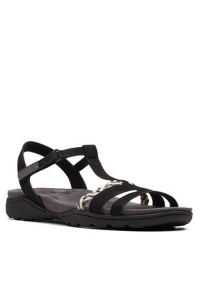 CLARKS Sandale Clarks pentru femei 26171125 negre
