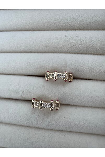 Gilia Jewelry Renkli Taşlı Serenay Leyla Küpesi