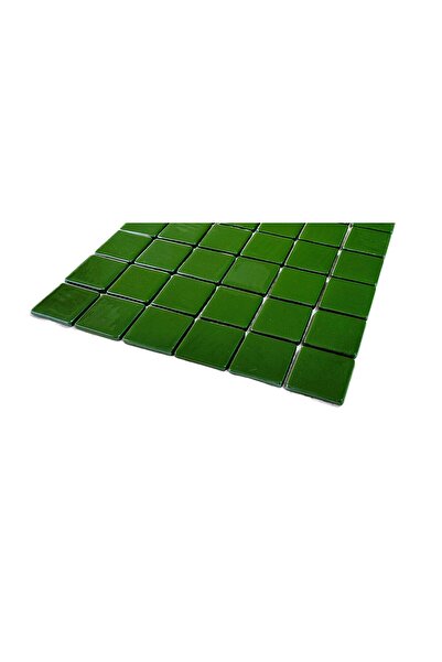 MozaiKristaL Tüm yüzeyler için 50x50cm. Yeşil, 31,5,5x31,5cm. Fileli Cam Mozaik. ( 5 File Karo=0,5m2 Fiyatıdır )