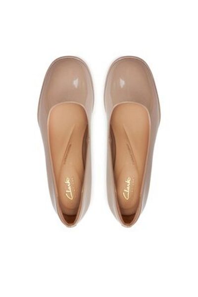 CLARKS women's pumps 26176365 natural