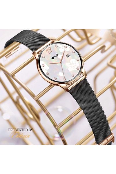 e-Wantay Smartwatch Y11, Display 1.32", Ip67, Bt Call, Ai Voice, 100 Sports, 2 Bracelets, Android/ios