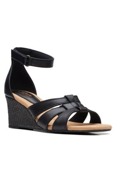 CLARKS Women's Sandals 26171242 Black
