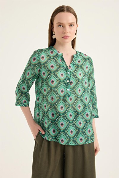 HomeStore Блузка з мотивом баклави