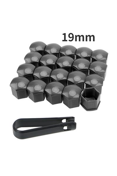 Choice 19mmgrey 19/17mm 20pcs/set Car Wheel Nut Caps Protection Covers Caps Anti-rust Auto Hub Screw Cover