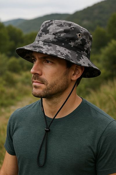 WOHOME Snap Fastener Cloth Fedora Hat Unisex Does Not Sweat