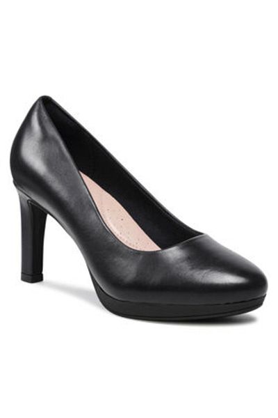 CLARKS pantofi cu toc pentru femei 261626674070 albaștri