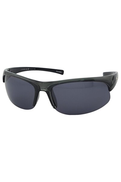 cisse 23301 C94 63 EKARTMAN FÜME-GRİ SİYAH POLARİZE ERKEK GÜNEŞ GÖZLÜĞÜ