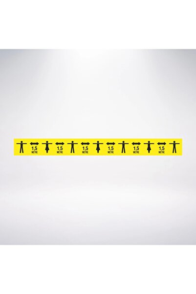Reysa Tasarım ملصق قطرة المسافة 1.5 متر 100 × 10 سم