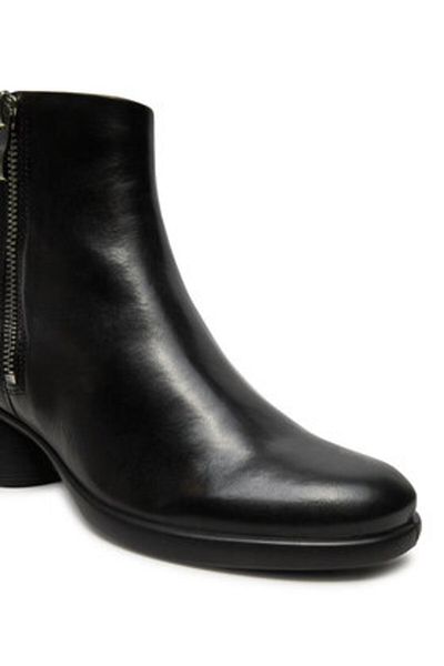 Ecco ghete de damă până la gleznă 22247301001 negre