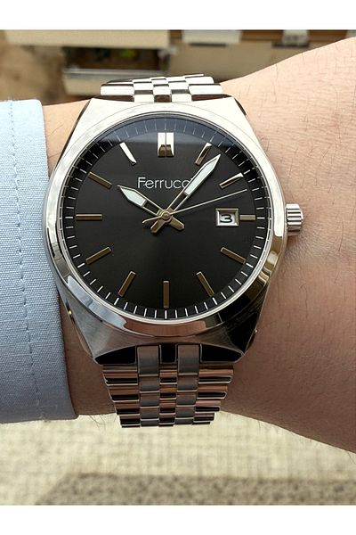 Ferrucci Steel Cord Waterproof Men's Wristwatch