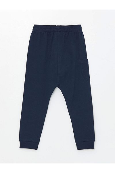 LC Waikiki LCW Kids Navy Blue Elastic Waist Baby Boy Jogger Sweatpants