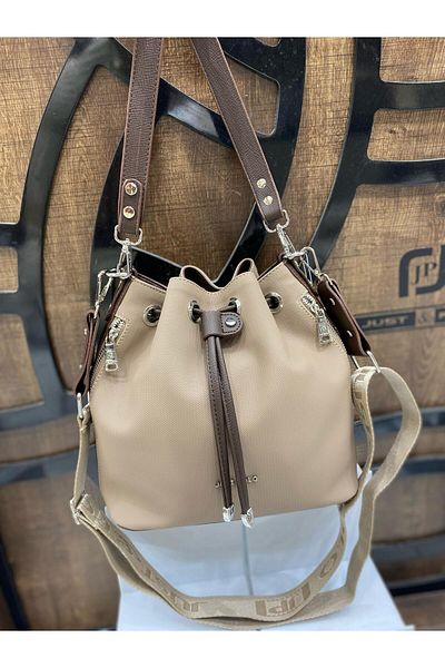 H&D COLLECTİON Τσάντα χιαστί και ώμου με διπλό λουράκι, πολύ χρήσιμο 6060