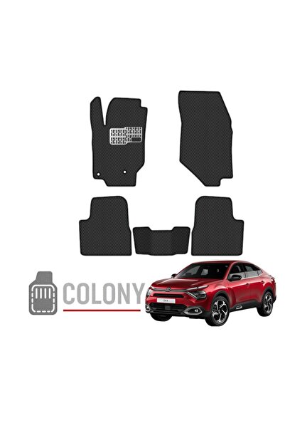 COLONY Citroen C4X SUV 2020+ (Benzinli)Hücreli Premium Eva Paspas Seti Tam Se...