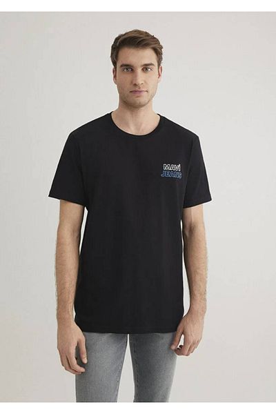 Mavi Ανδρικό μπλουζάκι με στάμπα τζιν M066841-900