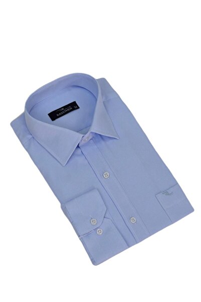 rasstmen Чоловіча класична сорочка з довгими рукавами та однією кишенею BGL-ST04568