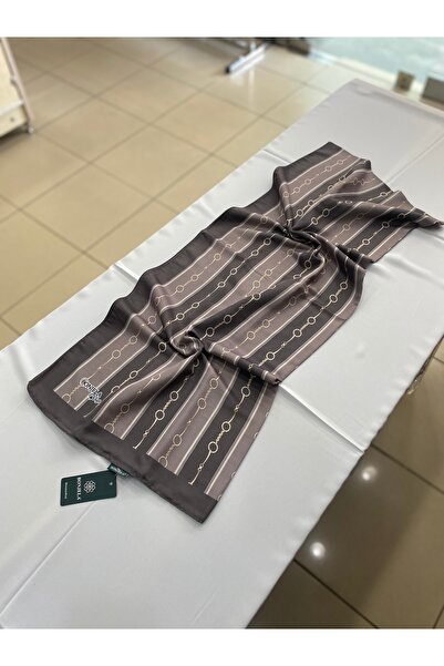 Bonjela Zincir Desen Pamuklu Soft Şal