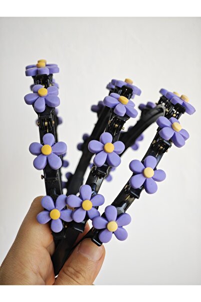 EliraToka Fashion Braided Detailed Crown Hair Clip with Collet Latch