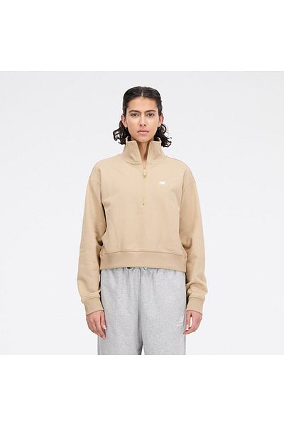 New Balance Wnc1403 Beige Women's Sweatshirt