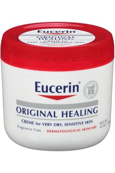 Eucerin كريم اصلي علاجي غني من يوسيرين، 16 اونصة (454 غرام)